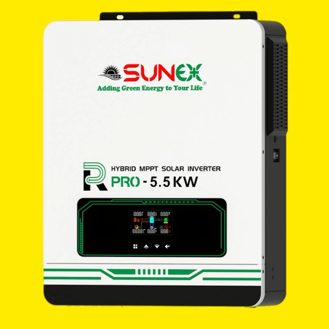 سانورتر اینورتر شارژر هیبرید سانکس ۵.۵ کیلووات مدل SUNEX SUX-PRO5.5