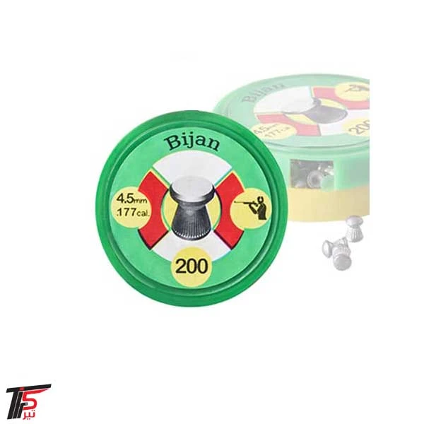 ساچمه بیژن سر تخت کالیبر 4/5