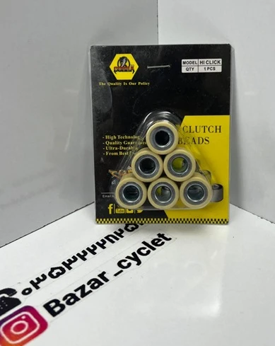 ساچمه کلاچ موتورسیکلت HI CLICK150 و طرح کلیک 150