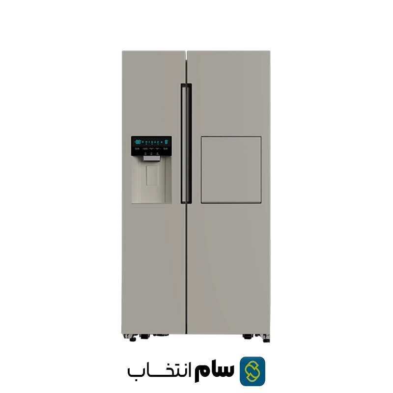 ساید بای ساید هوشمند اسنوا مدل S1Di-S110-BEIGE رنگ بژ