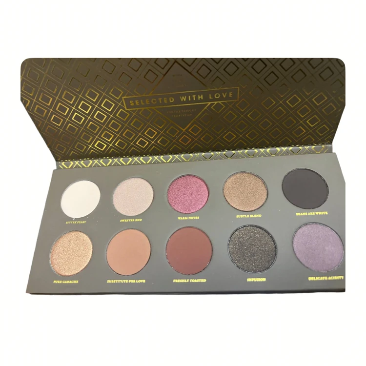 سایه آرایشی زووا مدل Cocoa Blend Voyager؛ 10 رنگ مات و شاین"