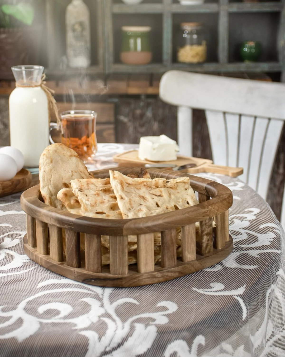 سبد نان فنیس چوبی اماهوم 23/FENICE BASKET
