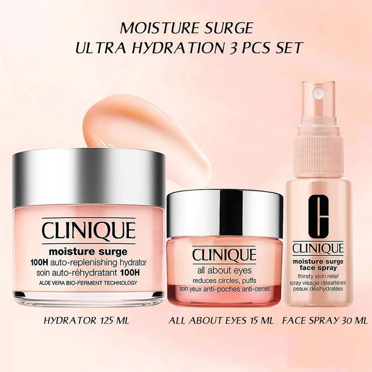 ست آبرسان و مراقبت پوست کلینیک Clinique_