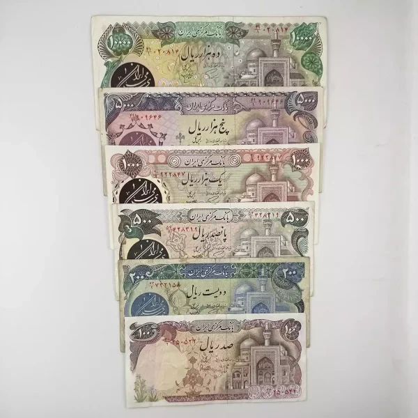 ست اسکناس بارگاهی – 6 برگ – 020814