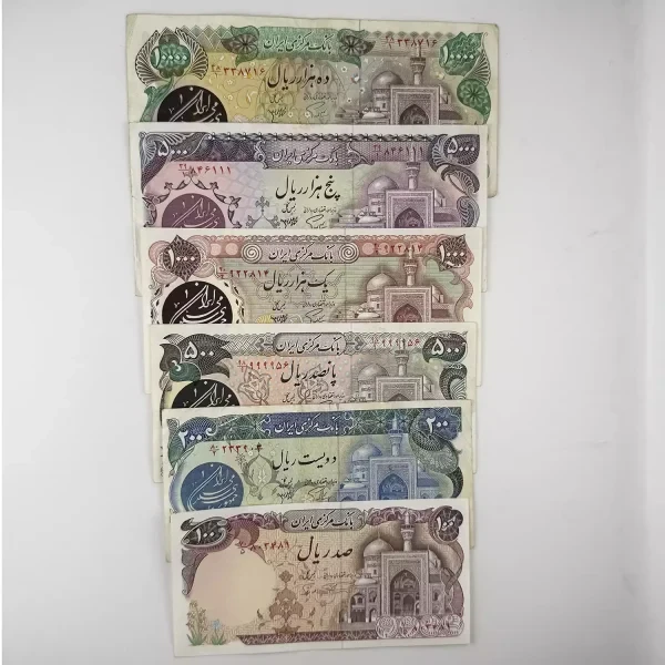ست اسکناس بارگاهی – 6 برگ – 338716