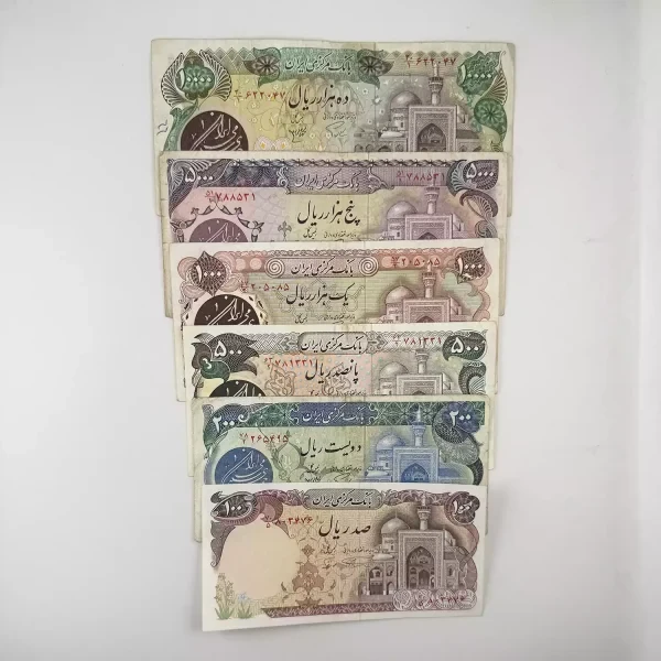 ست اسکناس بارگاهی – 6 برگ – 622047