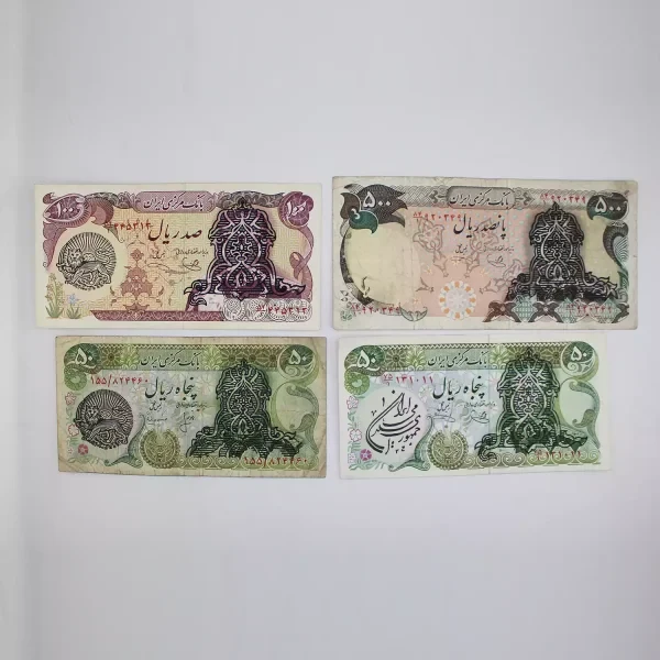 ست اسکناس سورشارژ – 4 برگ – 445313
