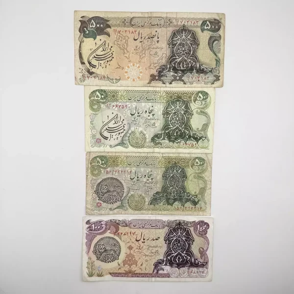 ست اسکناس سورشارژ – 4 برگ – 95/703183
