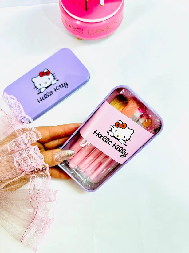 ست براش ۷ کیتی هلو کیتی برند hellowkitty