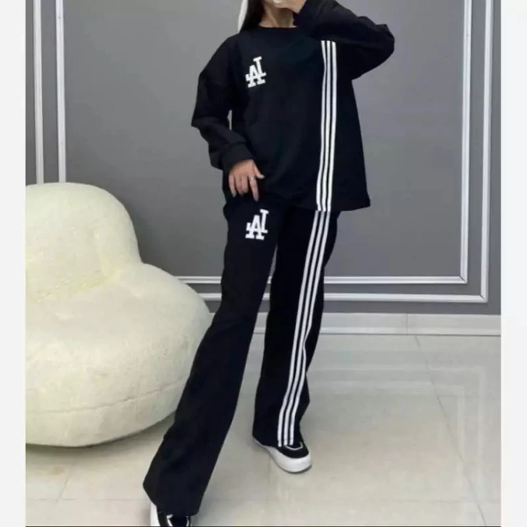 ست بلوز شلوار LA نوار دوزی