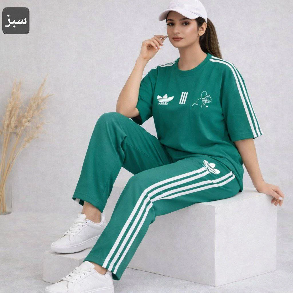 ست بلوز شلوار ورزشی زنانه آدیداس