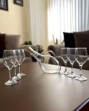 ست تنگ و گیلاس ۷ پارچه برند Deli Glass