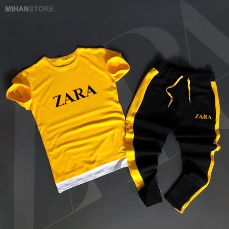 ست تی شرت و شلوار Zara | فروش چهار قسطی✅