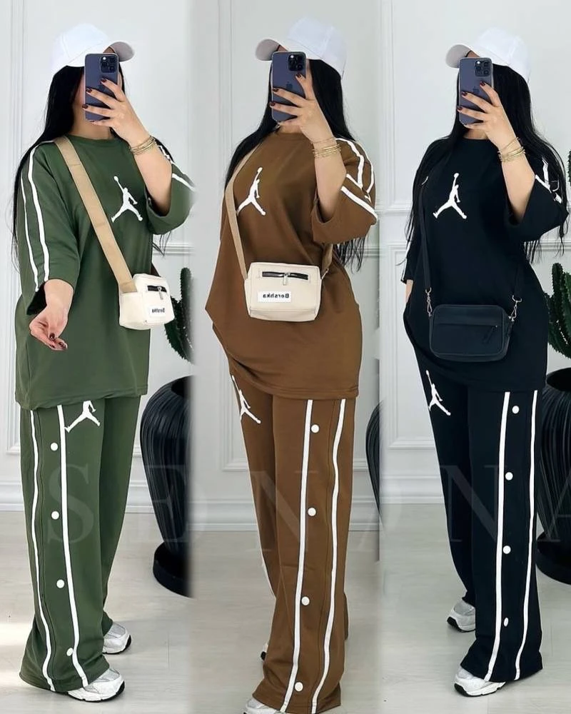 ست تیشرت شلوار زنانه مرداس