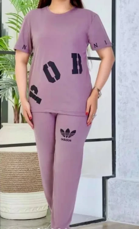 ست تیشرت شلوار زنانه و دخترانه ست ورزشی زنانه و دخترانه
