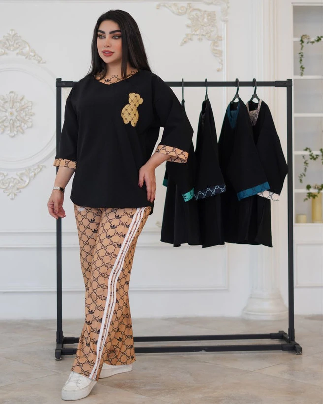 ست تیشرت شلوار نهال کد 86453