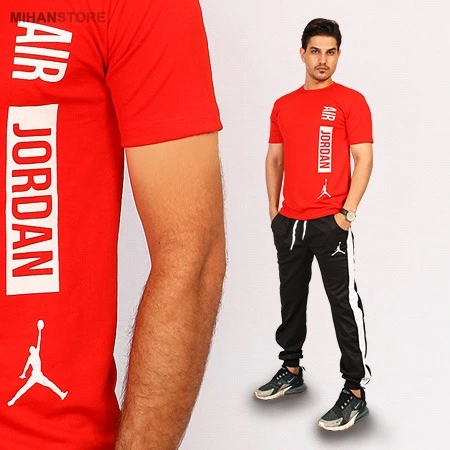 ست تیشرت و شلوار AIR JORDAN | جنس عالی | فری سایز | فروش ۴ قسطی ✅