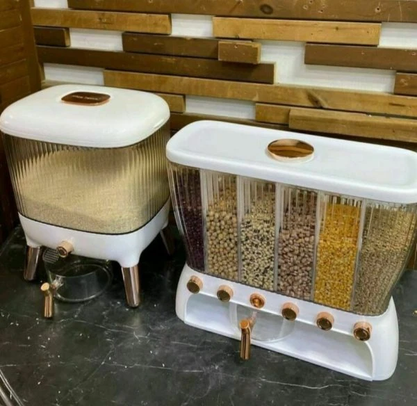 ست جا برنجی و جا حبوباتی