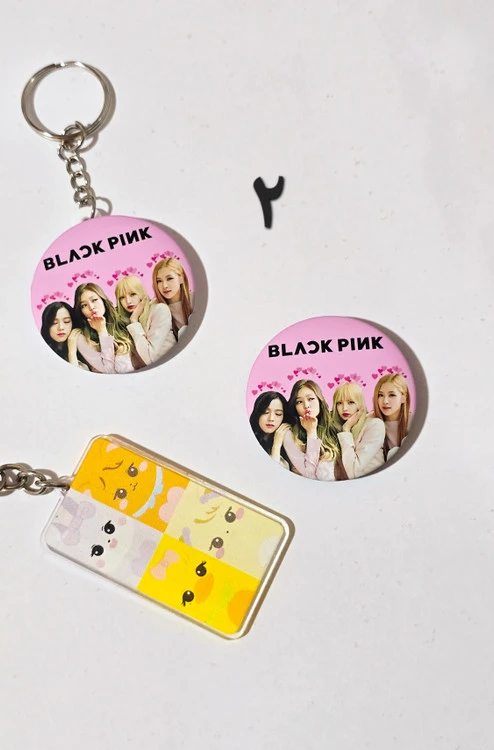 ست جاکلیدی و پیکسل بلک پینک black pink