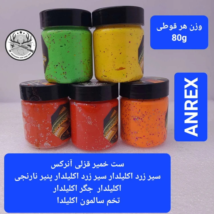 ست خمیر قزلی آنرکس