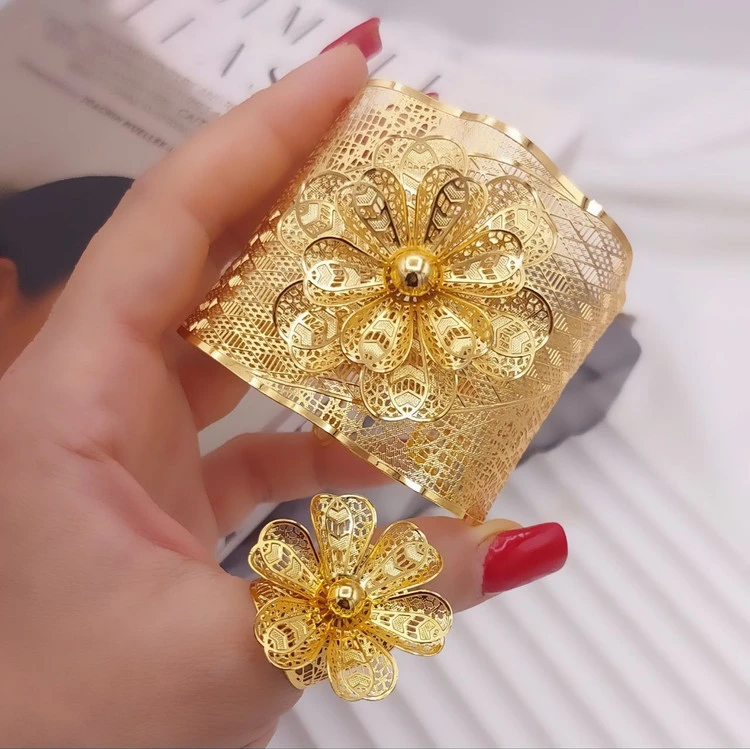 ست دستبند، انگشتر شیک زنانه، مدل بحرینی، رنگ ثابت، در3طرح شیک، کد1354💍