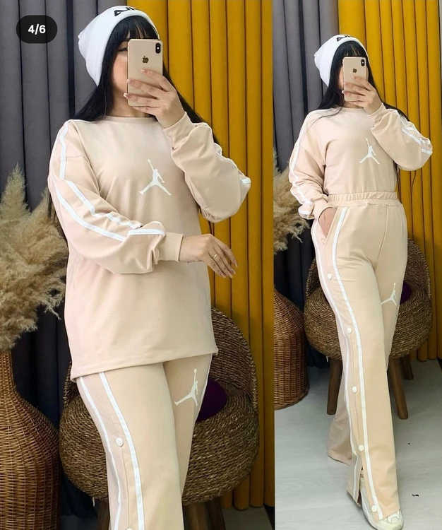 ست دورس و شلوار گرم بالا