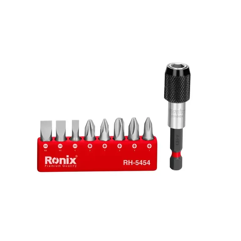 ست رابط و سری پیچ گوشتی 9 عددی رونیکس مدل : RH-5454 (NA)