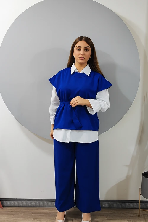 ست زنانه سه تیکه اسکاچی