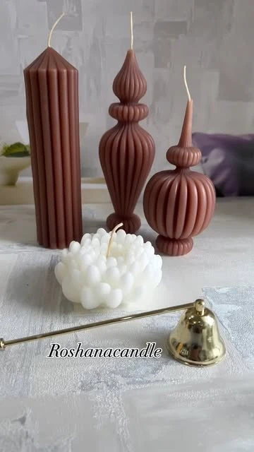 ست شمع دست ساز ۵
