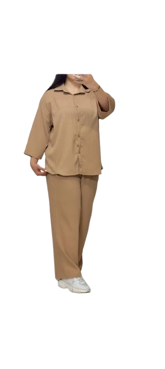 ست شومیز شلوار قواره دار زنانه