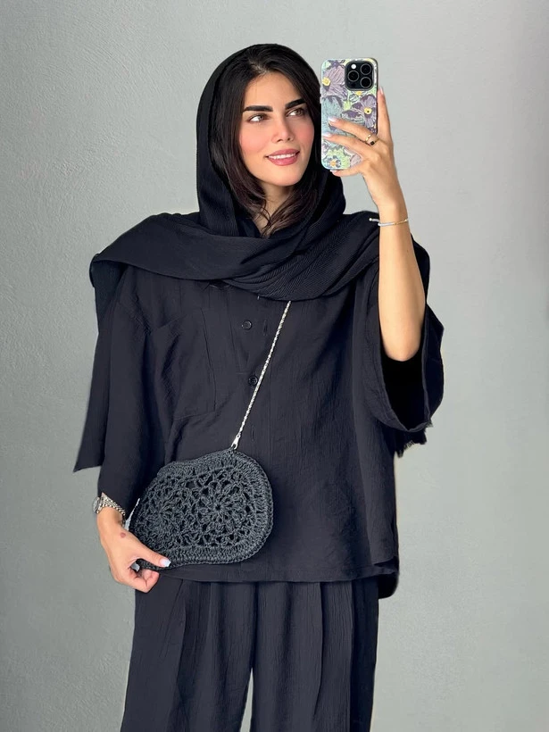 ست شومیز و شلوار ان آر زنانه فری سایز