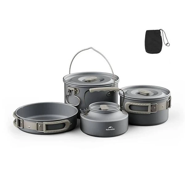ست ظروف 4 تکه نیچرهایک مدل Naturehike CNK2450CF010