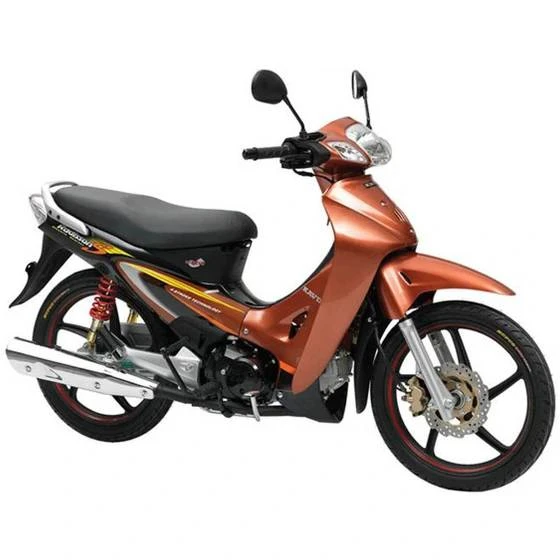 ست قاب (فلاپ کاور) کامل موتور بی کلاچ طرح ویو رنگ مسی (درجه 1)
