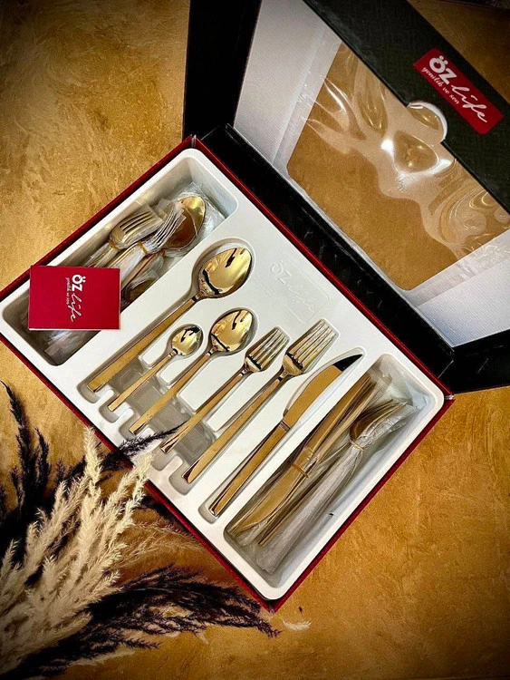 ست قاشق 36پارچه 6نفره اوزلایف 🇹🇷(اصل اوزلایف ترکیه)