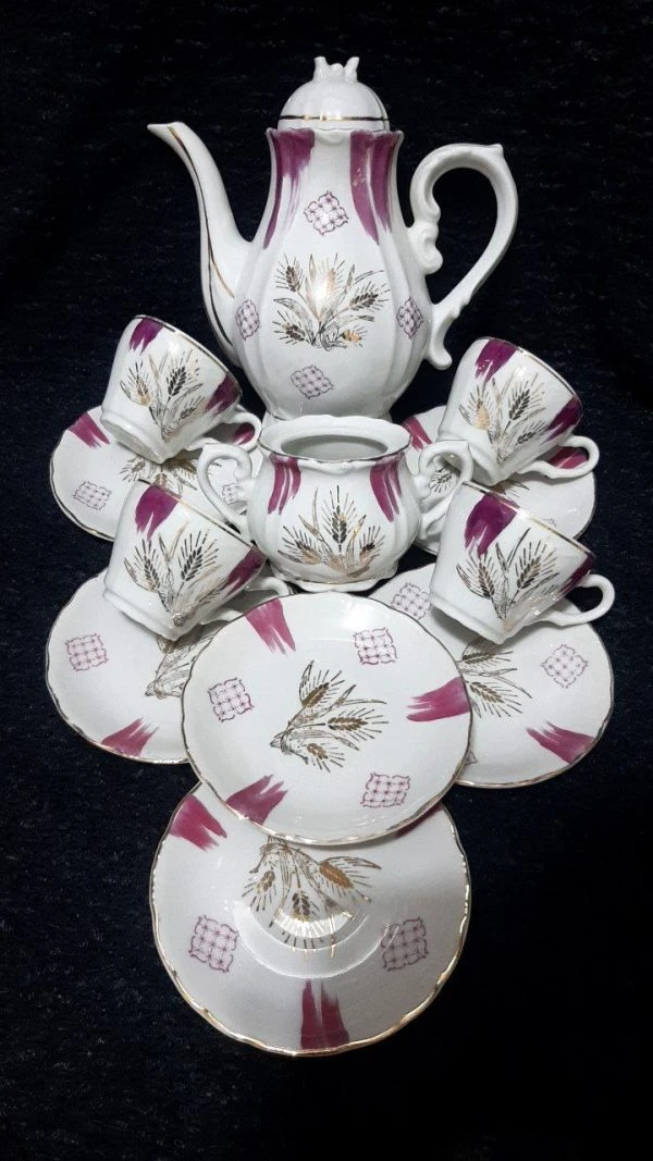 ست قهوه خوری گندمی ژاپن