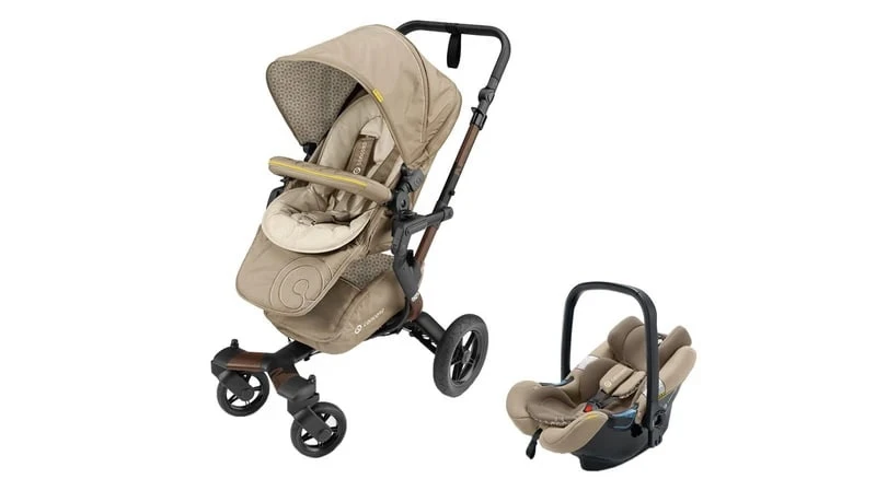 ست كالسكه و كرير بژ کنکورد Cocnord Powder Beige Neo and Air Safe CONA0990