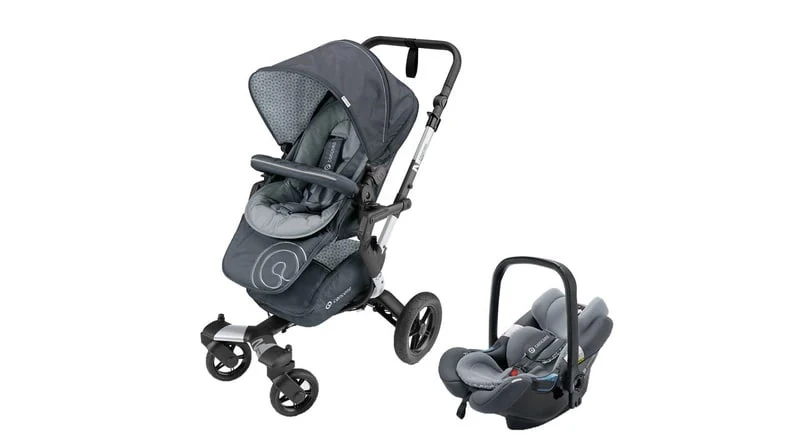 ست كالسكه و كرير طوسی کنکورد Cocnord Steel Grey Neo and Air Safe Travel System CONA0984