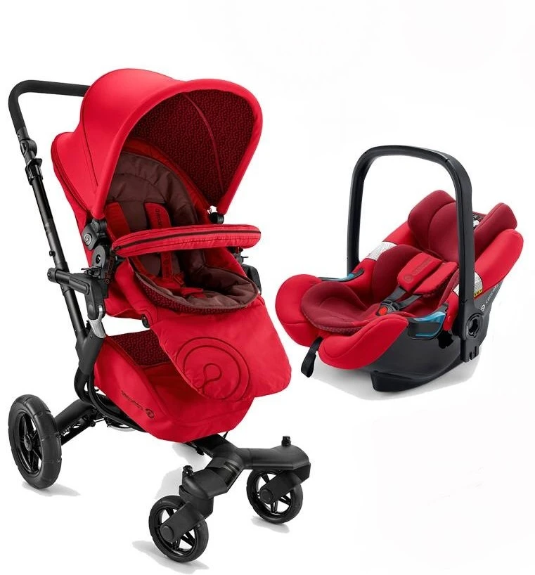 ست كالسكه و كرير قرمز یاقوتی کنکورد Cocnord Tomato Red Neo and Air Safe Travel System Cona0975