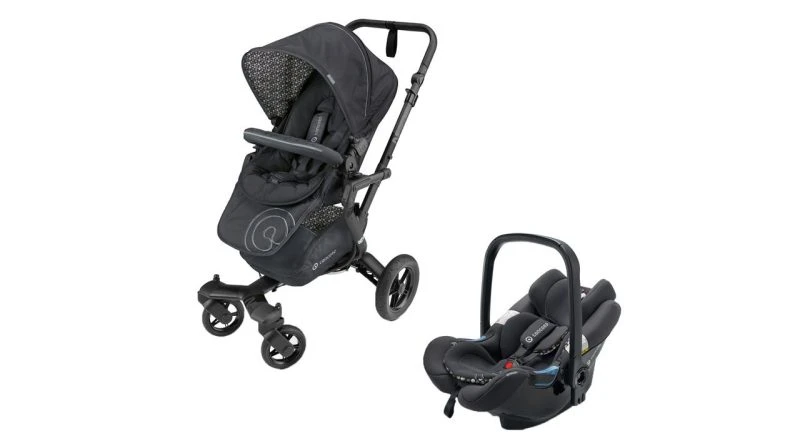 ست كالسكه و كرير مشکی کنکورد Cocnord Cosmic Black Neo and Air Safe Travel System CONA0983