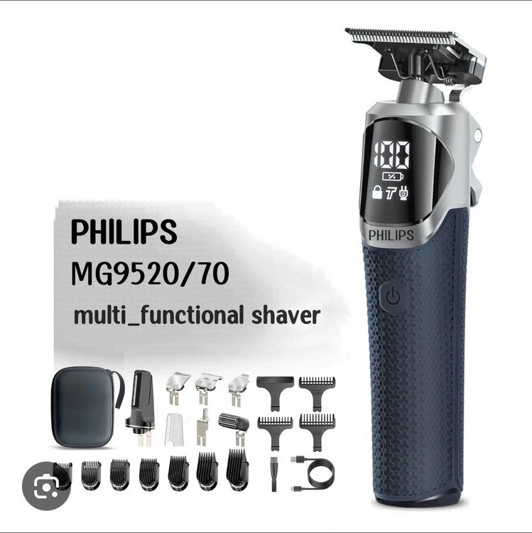 ست ماشین اصلاح سر و صورت بدن ضداب PHILIPS PROFESSIONAL 9520/70