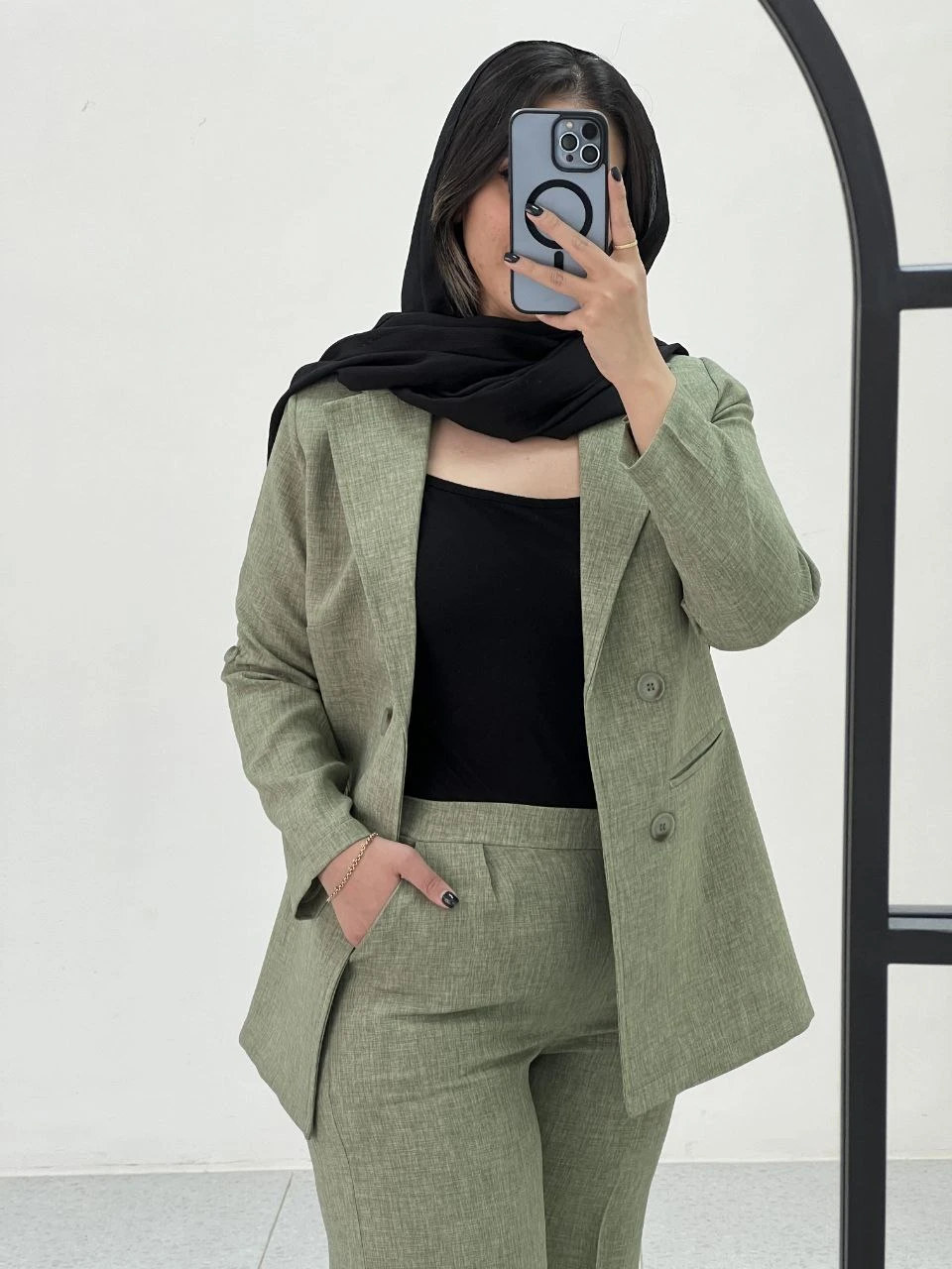 ست مانتو شلوار زنانه