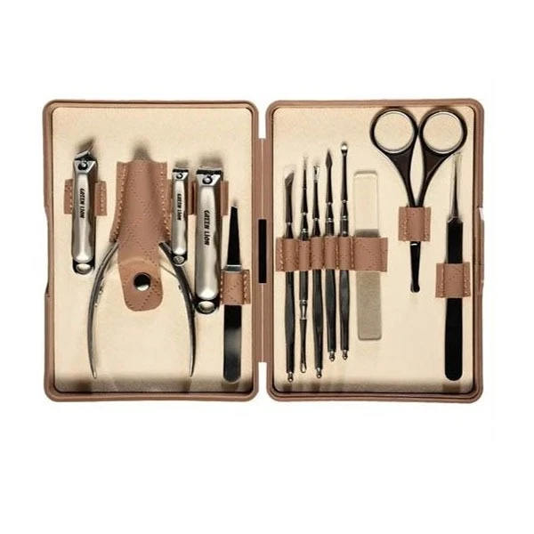 ست مانیکور و پدیکور گرین لاین مدل 13 in 1 Manicure Kit