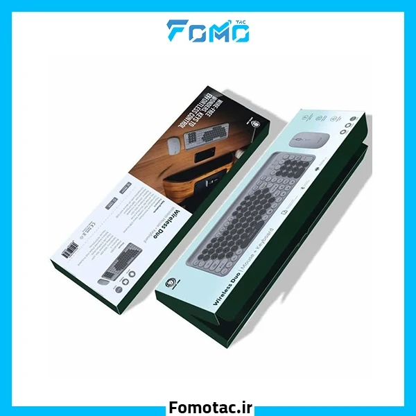 ست ماوس و کیبورد بی سیم گرین لاین(Green Lion) مدل Wireless