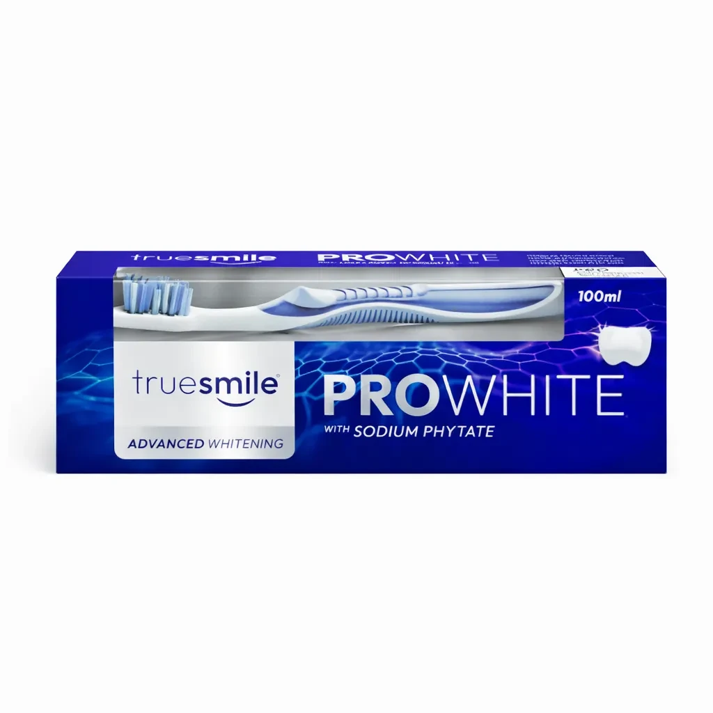ست مسواک و خمیردندان ترو اسمایل Truesmile مدل Advanced Whitening حجم 100 میل اصل و اورجینال