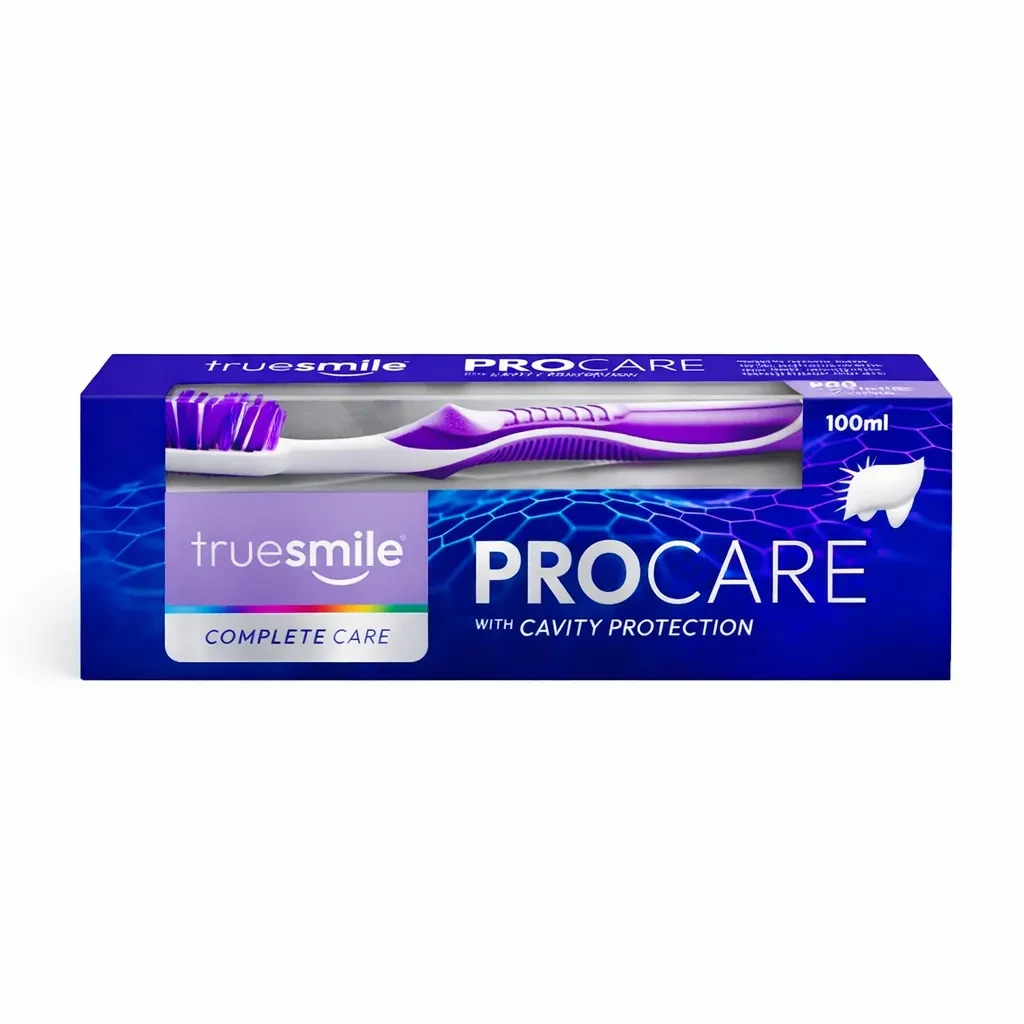 ست مسواک و خمیردندان ترو اسمایل Truesmile مدل Complete Care حجم 100 میل اصل و اورجینال