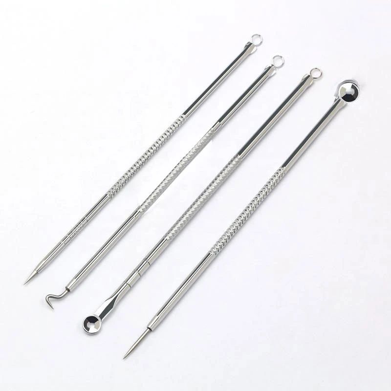 ست پیلینگ میله کومدون چهار تیکهfour-piece comedon rod peeling set