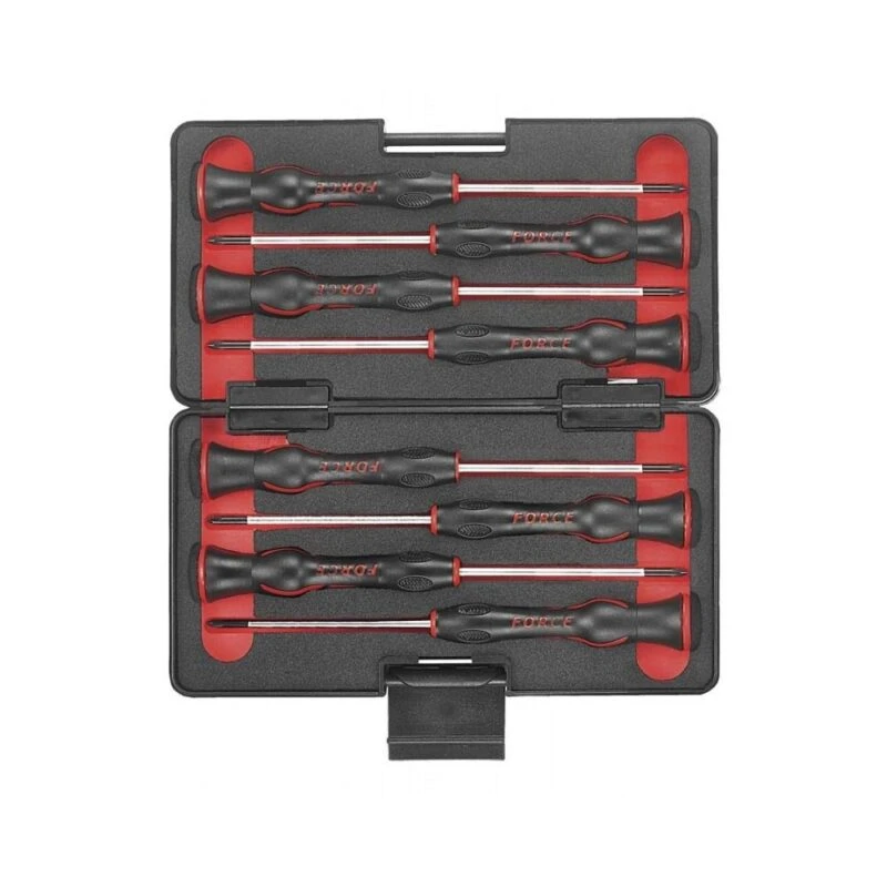 ست پیچ گوشتی ساعتی 8 عددی چهار سو و دوسو FORCE مدل F2087A