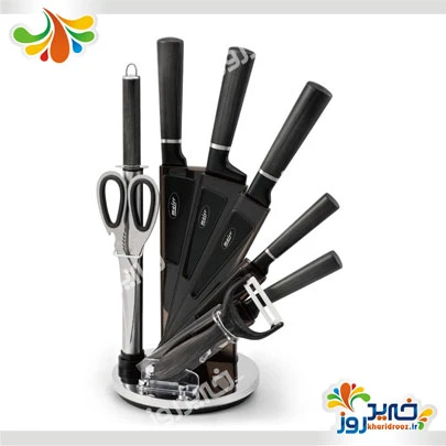 ست چاقوی آشپزخانه 9 پارچه مایر مدل MR-51