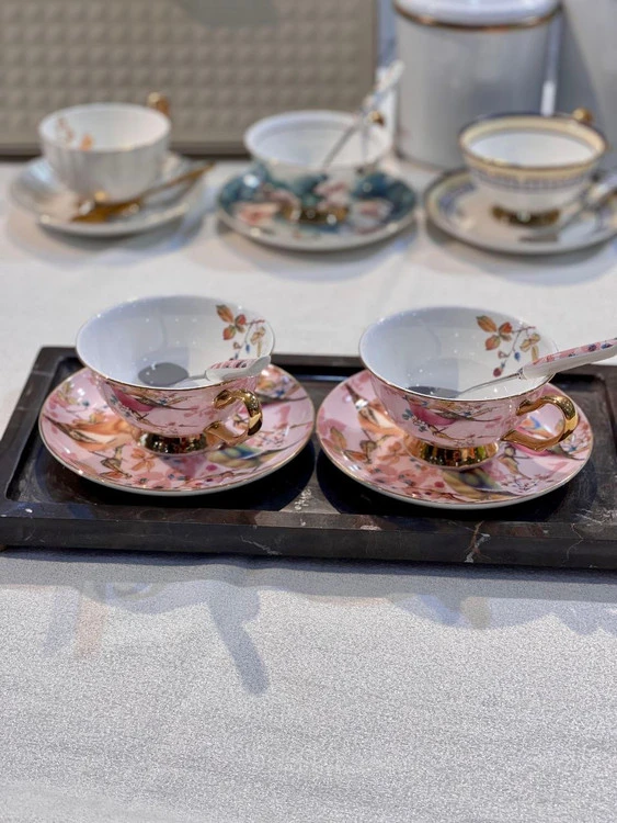ست چای خوری انگلیسی شش پارچه محصول وارداتی
