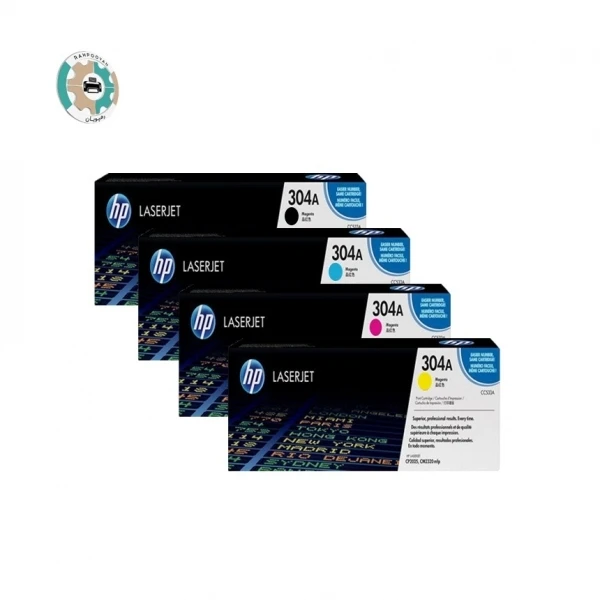 ست چهار رنگ کارتریج اچ پی 304A